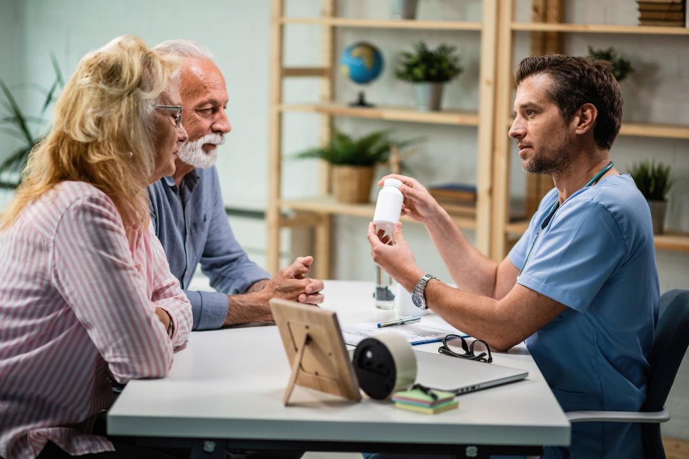 Health screening consultation focused on preventive and longevity care