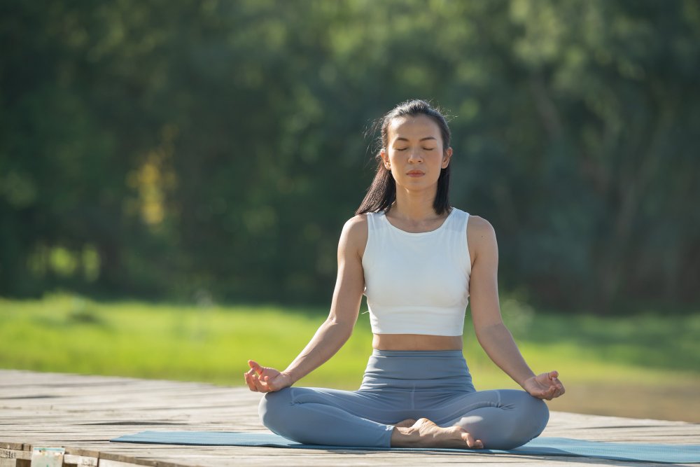 Person in a calm counselling session for emotional wellness support