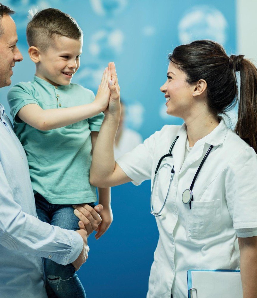 Maple Health clinician in consultation with a patient