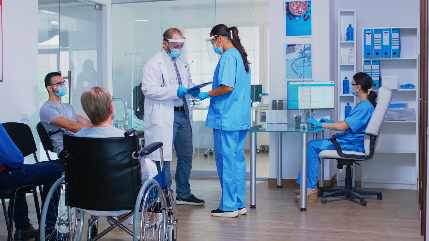 Consultation room at Maple Health prepared for a precision care appointment